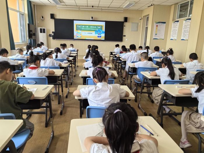 高新区景汇小学举行数学计算能力大赛