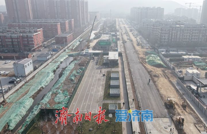 项目强省会｜腊山河西路南延打造滨河生态休闲新廊道