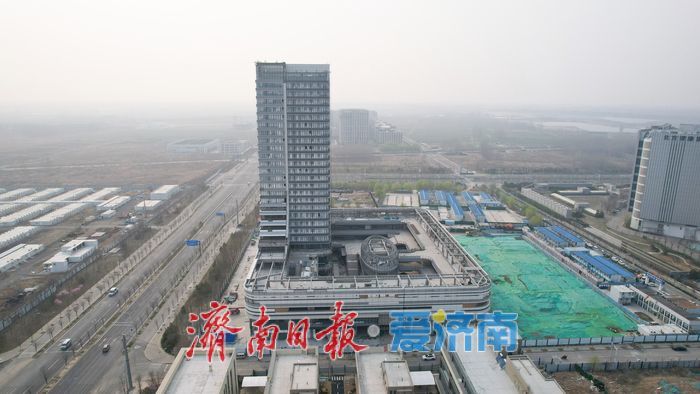 项目强省会｜不负春光建设忙 济南西部智慧停车场项目进入收尾阶段