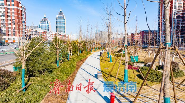 项目强省会｜腊山河西路南延工程步入收尾阶段，滨水景观带初展新颜