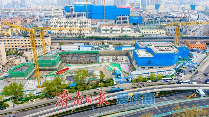 项目强省会｜济南角楼庄A地块项目轮廓初现 助力老城复兴