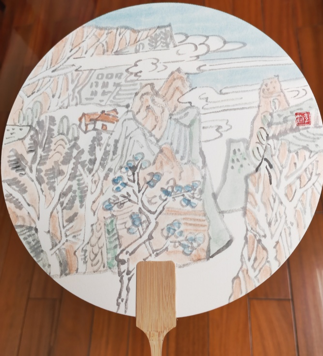 清凉自从扇中来——著名书画家李钧的扇面，传统与现代交融的婉约怀古之风