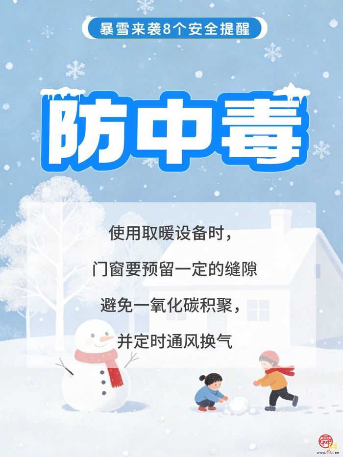 山东五预警齐发！济南将迎大到暴雪！这8个安全提醒请收好！