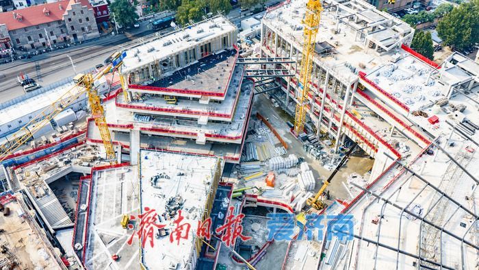 济南洪楼1905项目建设招商同步提速 老牌商圈迎来迭代新生
