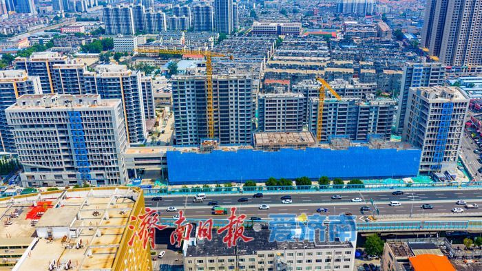 焕新工业遗存 升级片区功能 天桥元首针织项目建设正酣