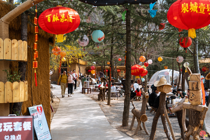 春风入寨花正好，石崮寨春日踏青漂流一站式打卡