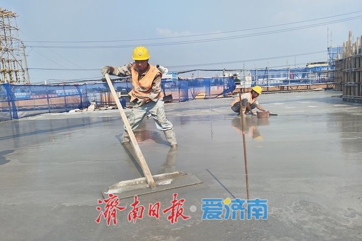 丁太鲁安置房项目A-02地块主体结构全面突破“正负零”