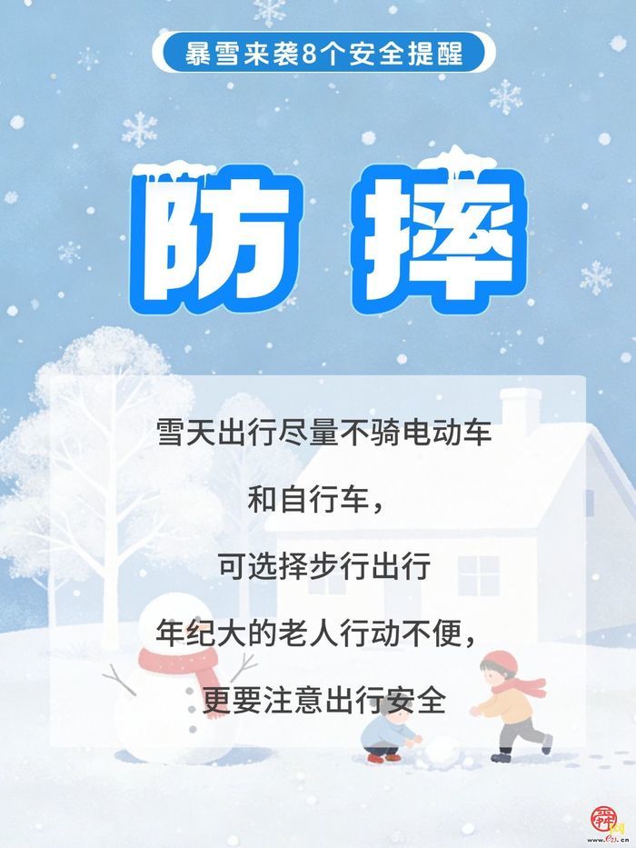 山东五预警齐发！济南将迎大到暴雪！这8个安全提醒请收好！