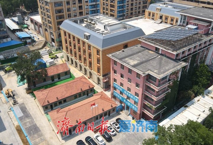 百年商埠区改造更新，老济南宾馆旧址迎新貌