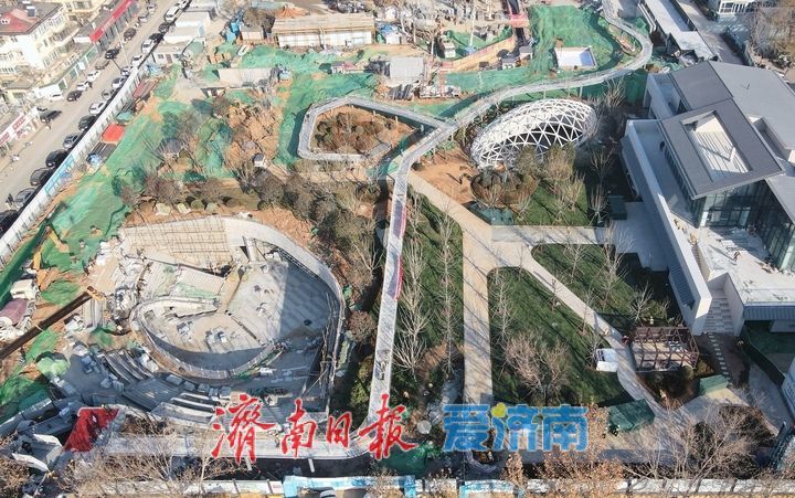 项目强省会｜打造“空中廊桥+地面绿轴+下沉庭院”三级立体公园系统，槐苑文化体育公园项目亮点多