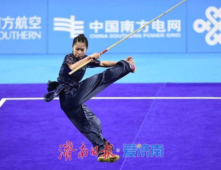 山东队夺得十五运武术套路混合团体金牌