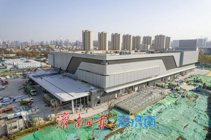 济南山姆会员商店项目揭开“面纱”，外立面施工基本完成