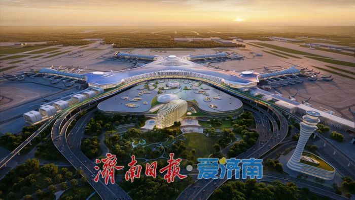 地下21米“种”荷花，济滨高铁遥墙机场站要“开”了！