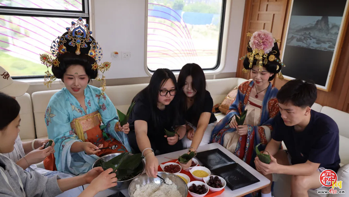 今日，端午文化专列温情启程！