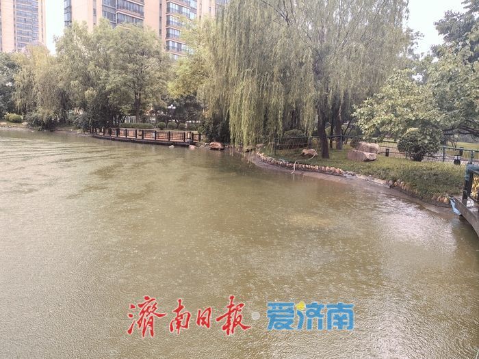 刚刚，济南东部下了一阵急雨