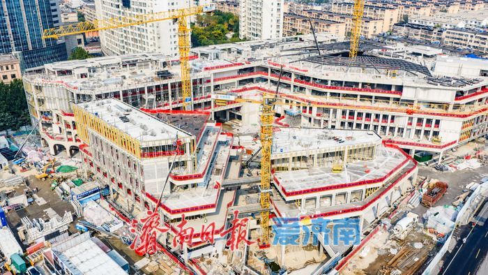 济南洪楼1905项目建设招商同步提速 老牌商圈迎来迭代新生