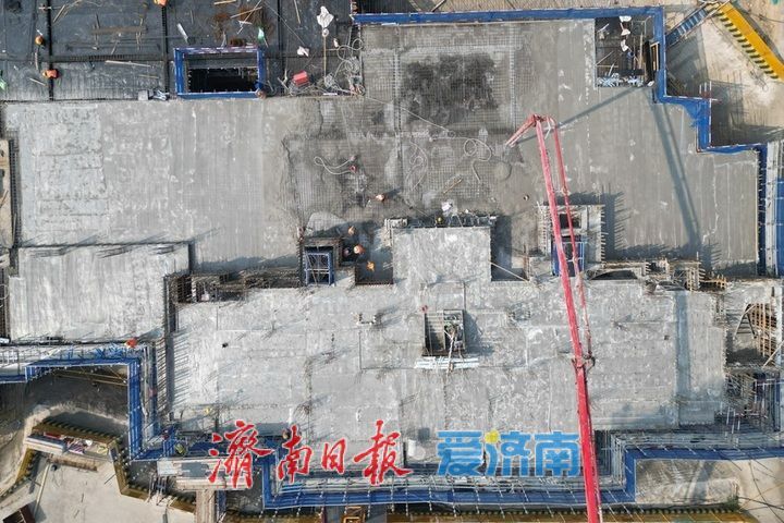 丁太鲁安置房项目A-02地块主体结构全面突破“正负零”