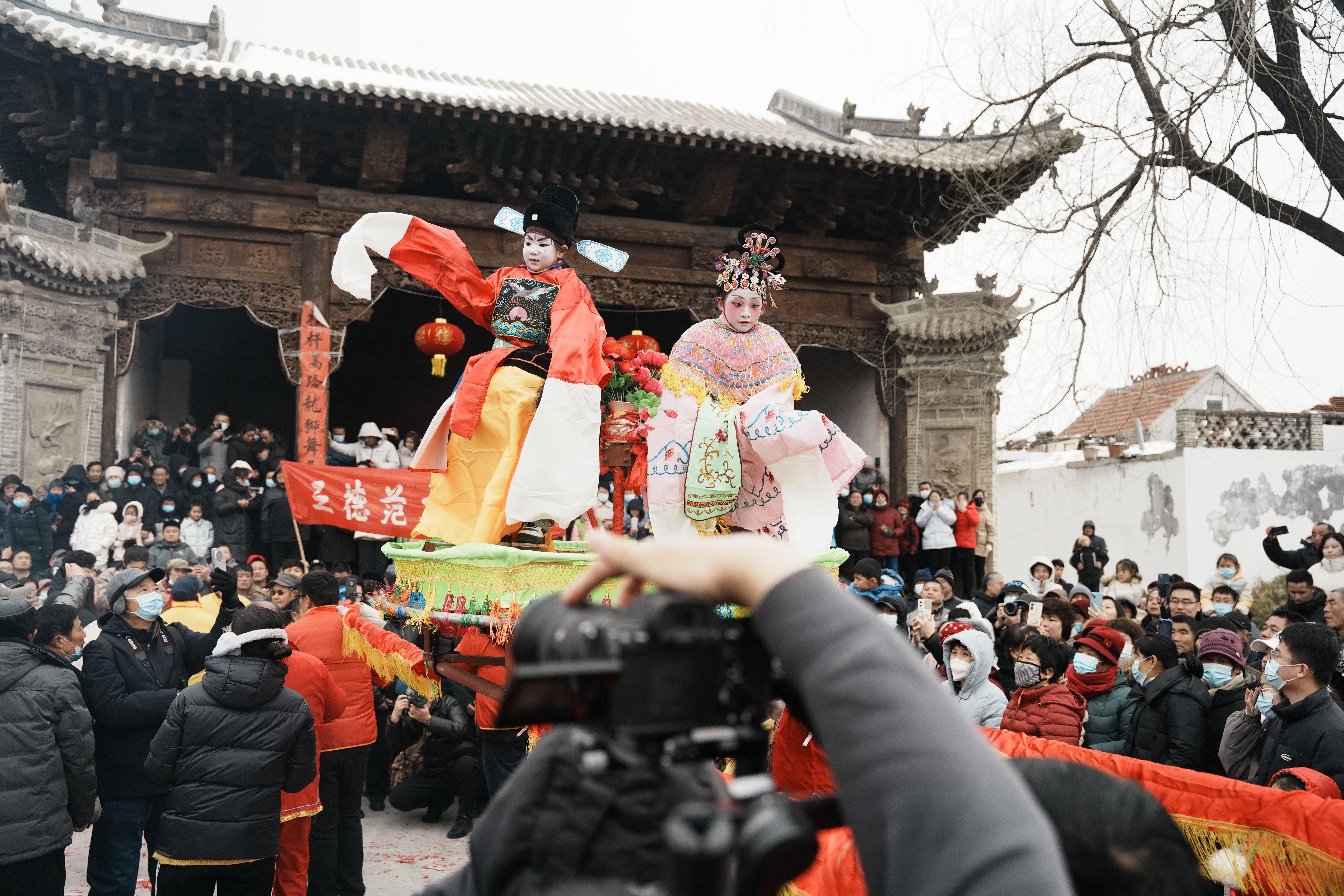 【网络中国节·元宵】“泉”在济南过大年｜济南章丘文祖街道三德范庄——元宵喜乐盛 扮玩年味浓