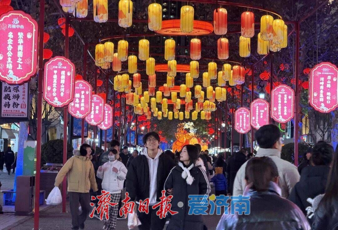 新春走基层丨槐荫的花灯，亮了！