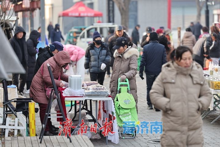 泉城的“烟火气”，从早市升腾而起