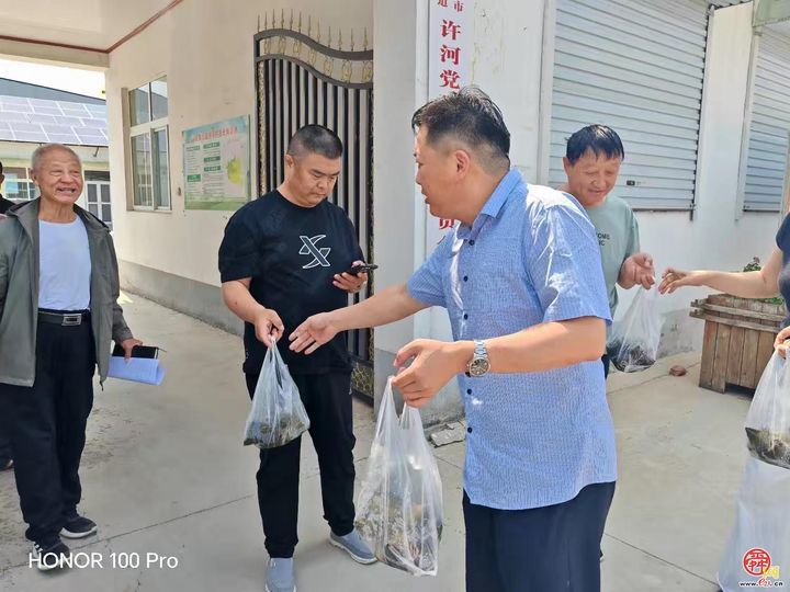 许河党建工作区开展“粽香寄情·同心聚力”活动