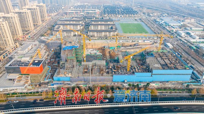 济南西部新地标加速崛起 银泰百货项目建设稳步推进