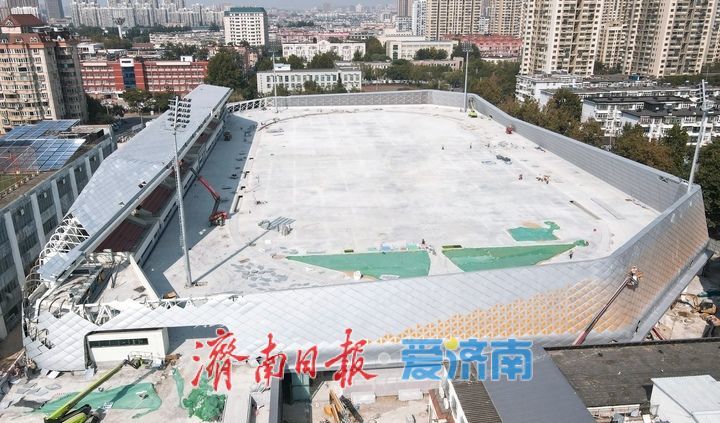 槐荫体育场地块升级换代，高标准全民健身中心加速推进