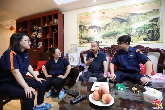 红色记忆 温暖传递 济南能源热力青年开展走访抗美援朝老兵活动