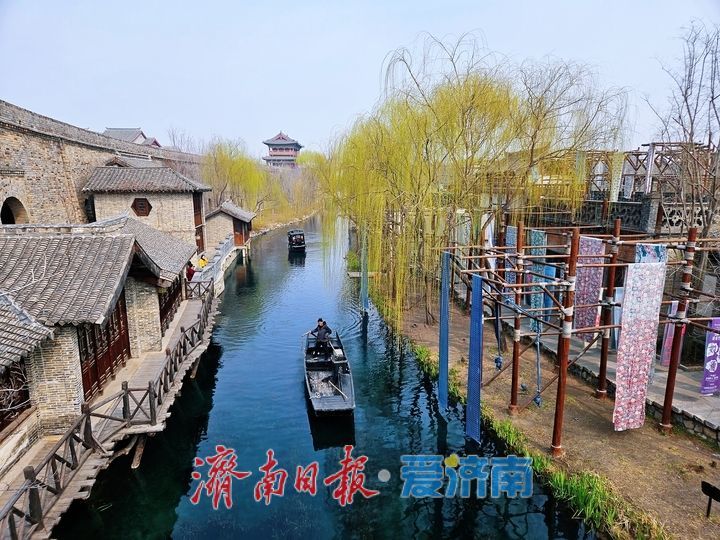 一年四季 泉在济南丨春日明水古城旖旎如画 泉韵文脉绘就江南画卷