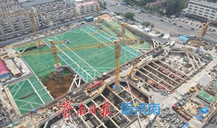 济南市立五院轨道交通TOD综合体项目打造立体化城市新地标