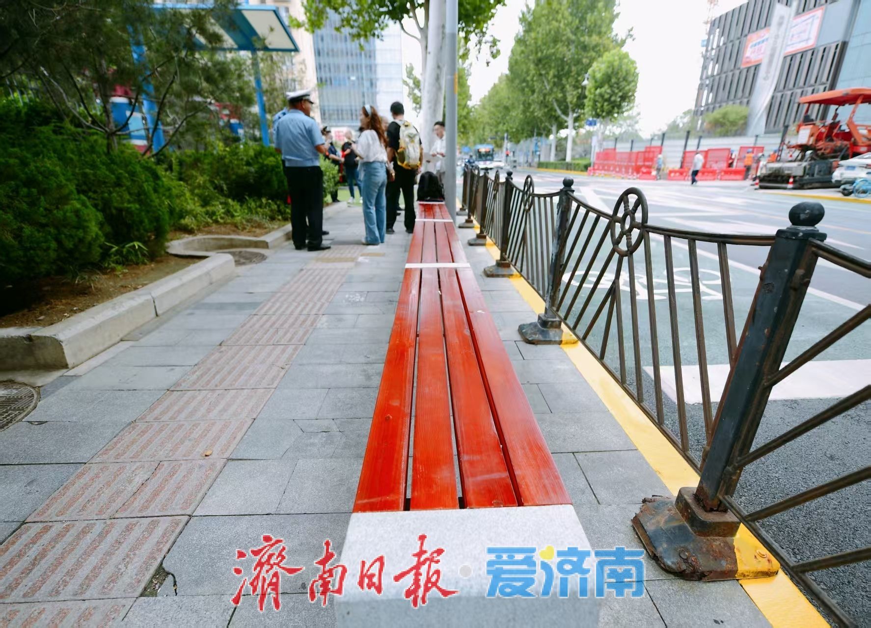 洪家楼南路道路提升工程顺利完工，便民焕新获市民点赞