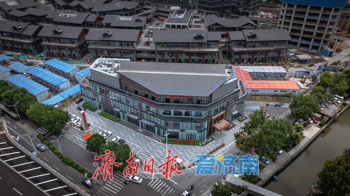 项目强省会｜航拍天桥区万虹中心项目，感受最新建设细节