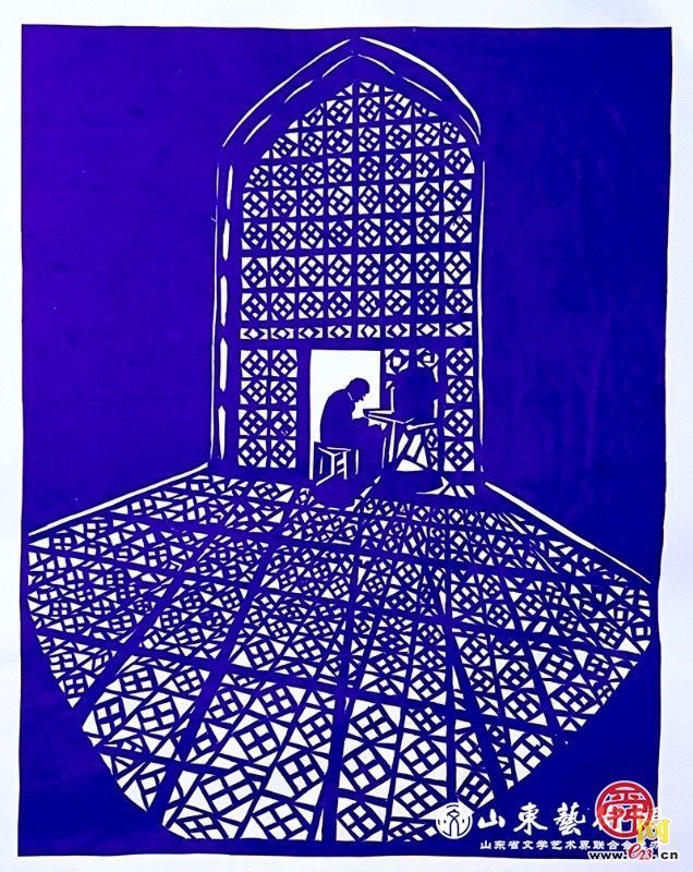“裁光剪影——渠晋湘‘摄影·剪纸’跨界艺术作品展”在济南开幕