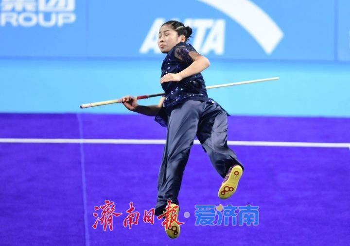 山东队夺得十五运武术套路混合团体金牌