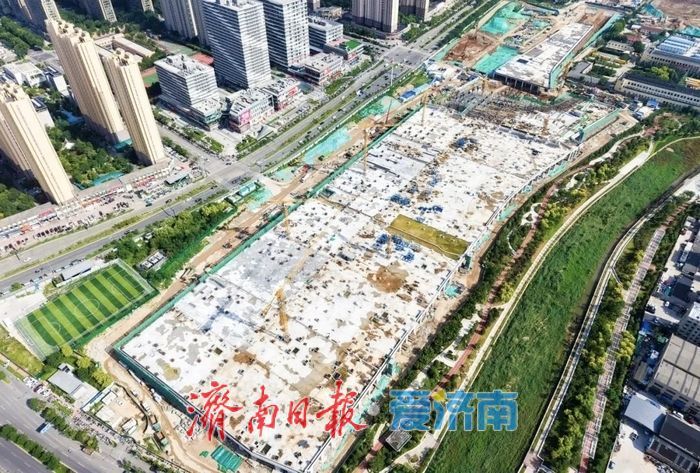 济南轨道交通7号线西周家庄停车场出场线贯通，全线22座车站封顶