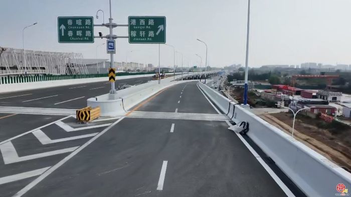 工业北路快速路东延10月20日通车！山东首条“8+8”城市高架快速路投用