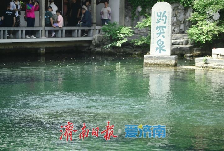 一年四季 泉在济南｜两天上涨11厘米，济南趵突泉水位逼近28米