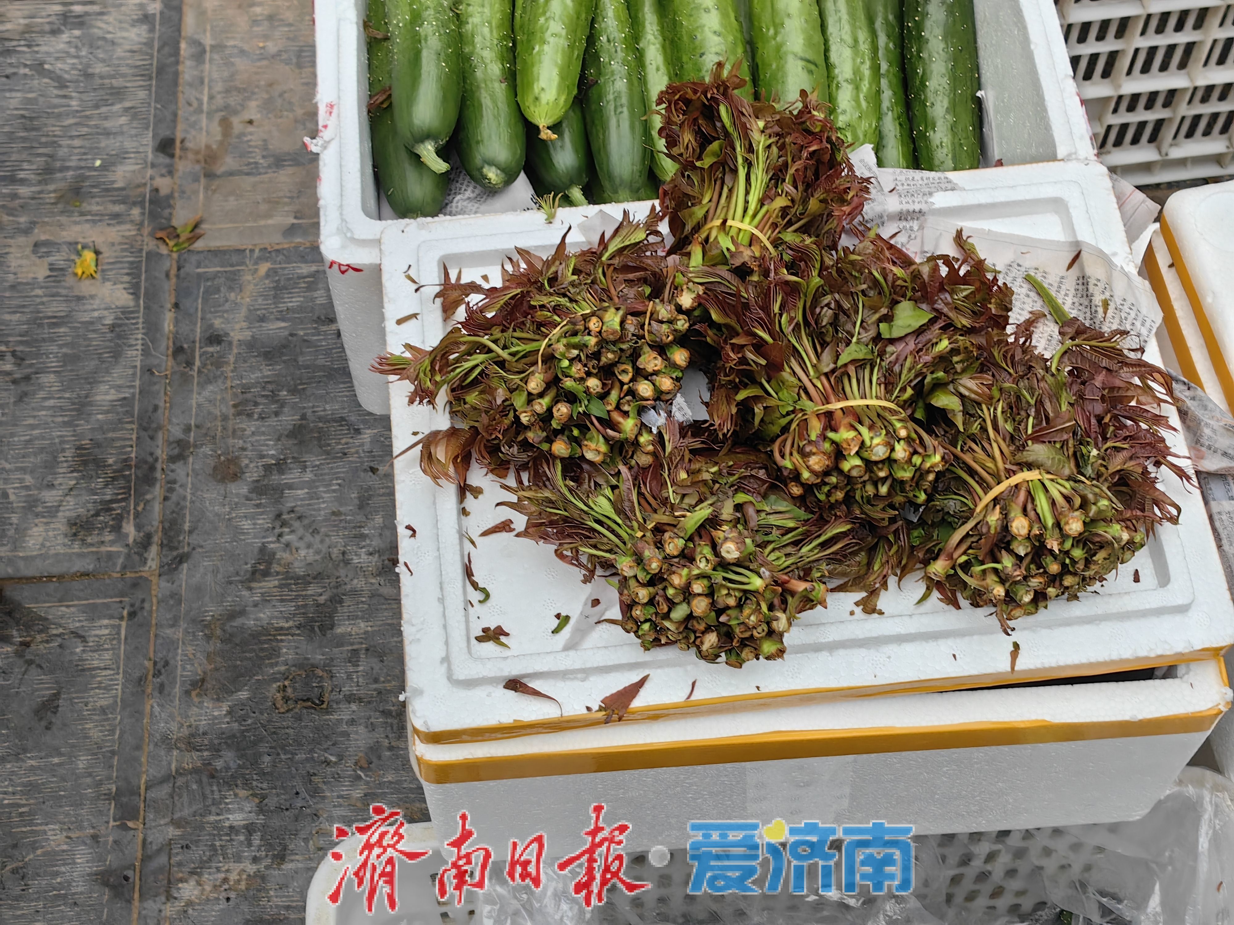 春菜抢“鲜”上市！市民赶集把春天拎回家