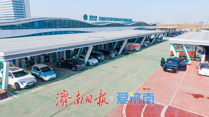 济南绿色充电示范站受热捧，超三分之二充电桩持续运转