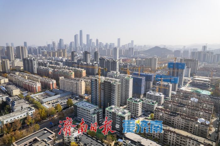 老城新景：现代化住宅拔地而起