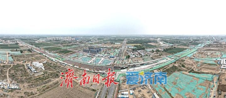 黄河大道二期地下快速路主体建设加速推进