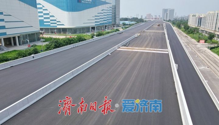 济南工业北路快速路东延项目冲刺10月建成通车