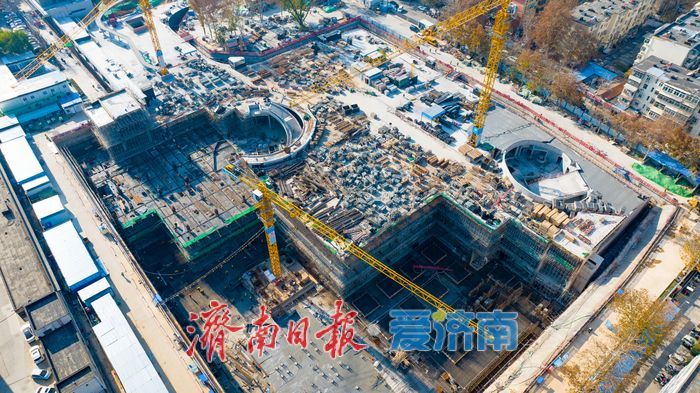 项目强省会｜济南槐荫广场升级加速：破解就医停车难，构建城市康养新地标