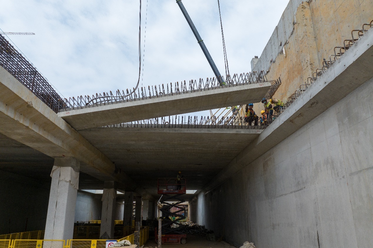 项目强省会｜济南轨道交通8号线地下站全部封顶