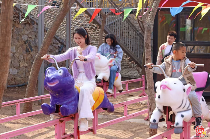 春风入寨花正好，石崮寨春日踏青漂流一站式打卡