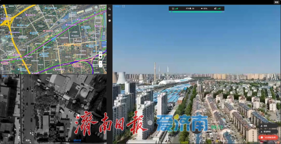 空中+地面！济南地铁高空“巡检员”上线