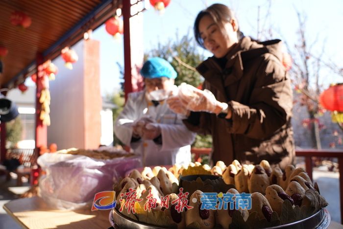 济南：年糕飘香年味浓