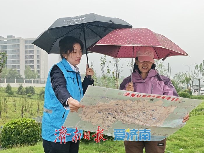 打通南北康片区出行“最后一公里” 济南公交556路雨中开通运行