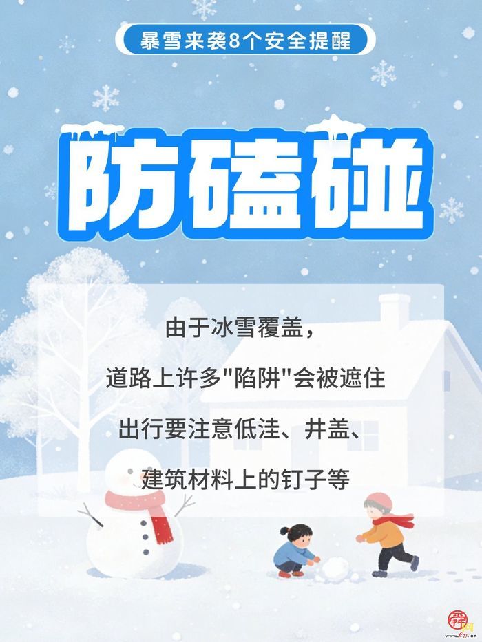 山东五预警齐发！济南将迎大到暴雪！这8个安全提醒请收好！