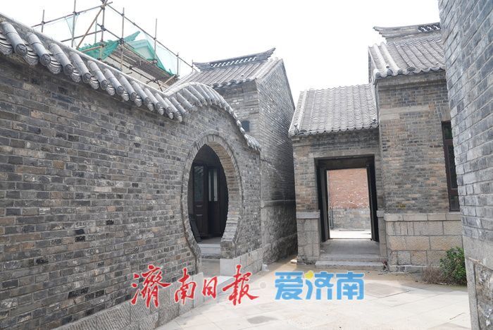 一年四季 泉在济南丨济南上新街老院落修缮焕新 院落连通添绿意